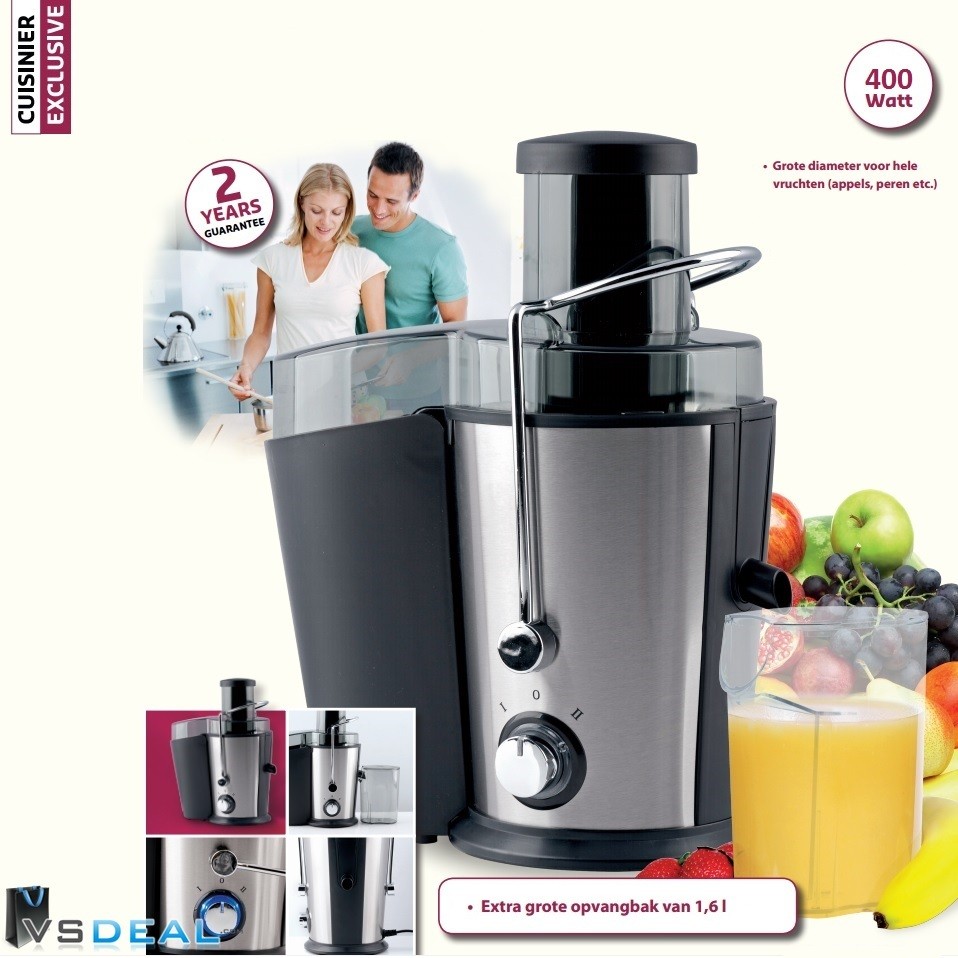 vsdeal.com - RVS Design Slowjuicer Sapcentrifuge OP=OP