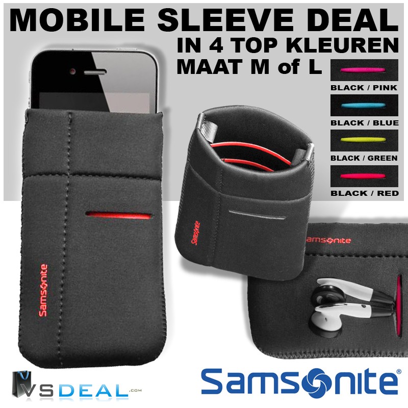 vsdeal.com - Samsonite Smartphone Case OP=OP vsdeal.com - Samsonite Smartphone Case OP=OP