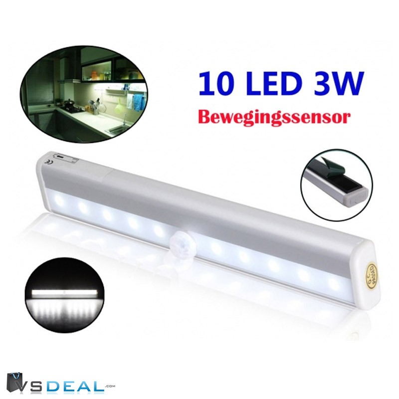vsdeal.com - Sensor LED Lamp met zelfklevende magnetische strip vsdeal.com - Sensor LED Lamp met zelfklevende magnetische strip