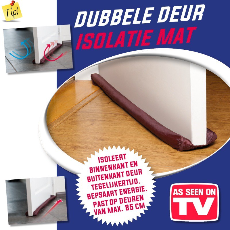 vsdeal.com - Set van 2 Tochtstoppers voor Raam & Deur OP=OP