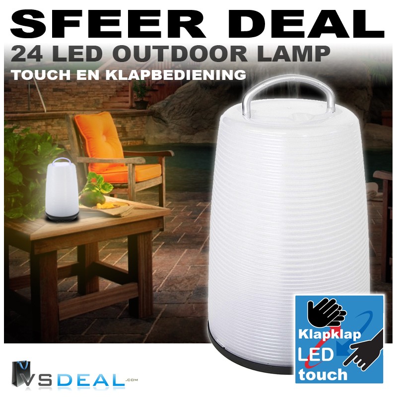 vsdeal.com - Sfeer Led Lamp Touch en Klapbediening OP=OP vsdeal.com - Sfeer Led Lamp Touch en Klapbediening OP=OP