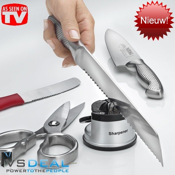 vsdeal.com - Sharpener Messenslijper met zuignap OP=OP vsdeal.com - Sharpener Messenslijper met zuignap OP=OP