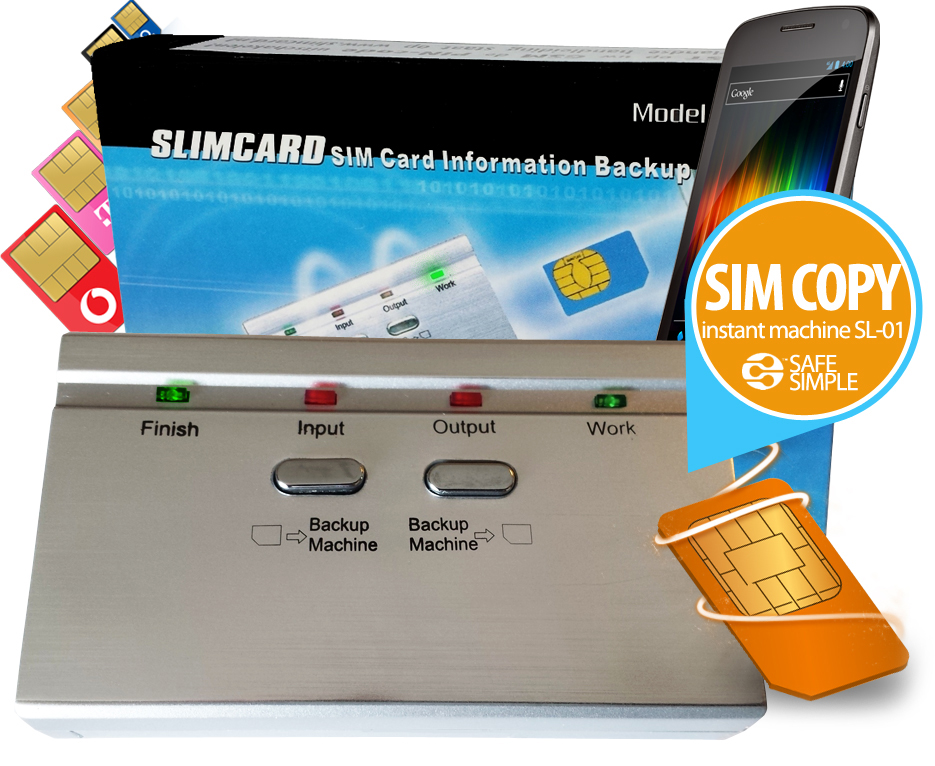 vsdeal.com - SIM-kaart Copier Machine SL-101 vsdeal.com - SIM-kaart Copier Machine SL-101