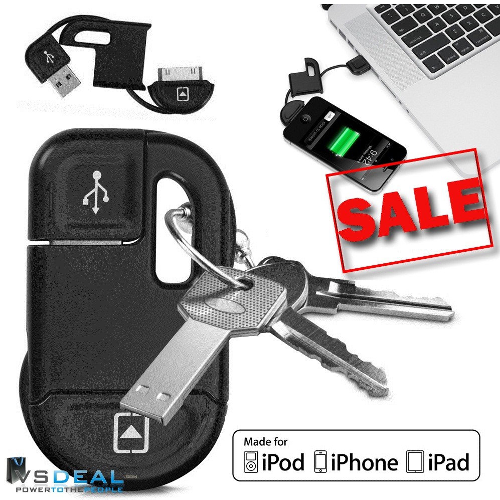 vsdeal.com - Sleutelhanger iPhone & iPad oplader