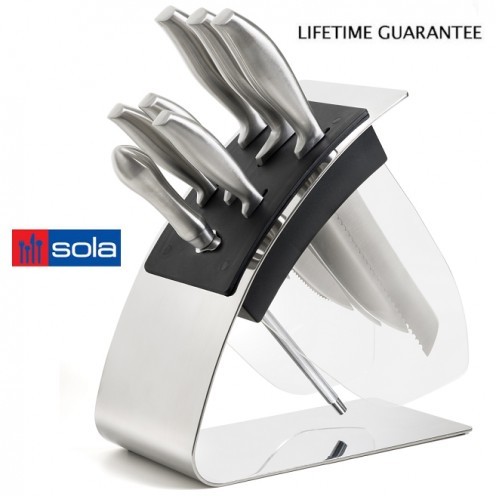 vsdeal.com - Sola 8-delige RVS messenset met levenslange garantie!