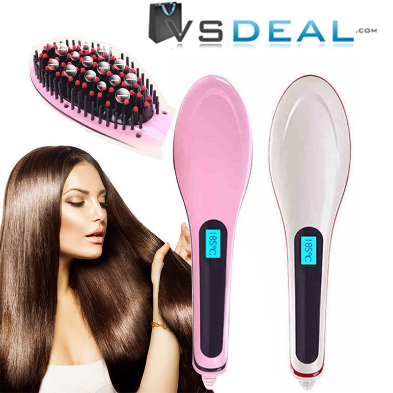 vsdeal.com - Stijlborstel Perfect hair straightener brush