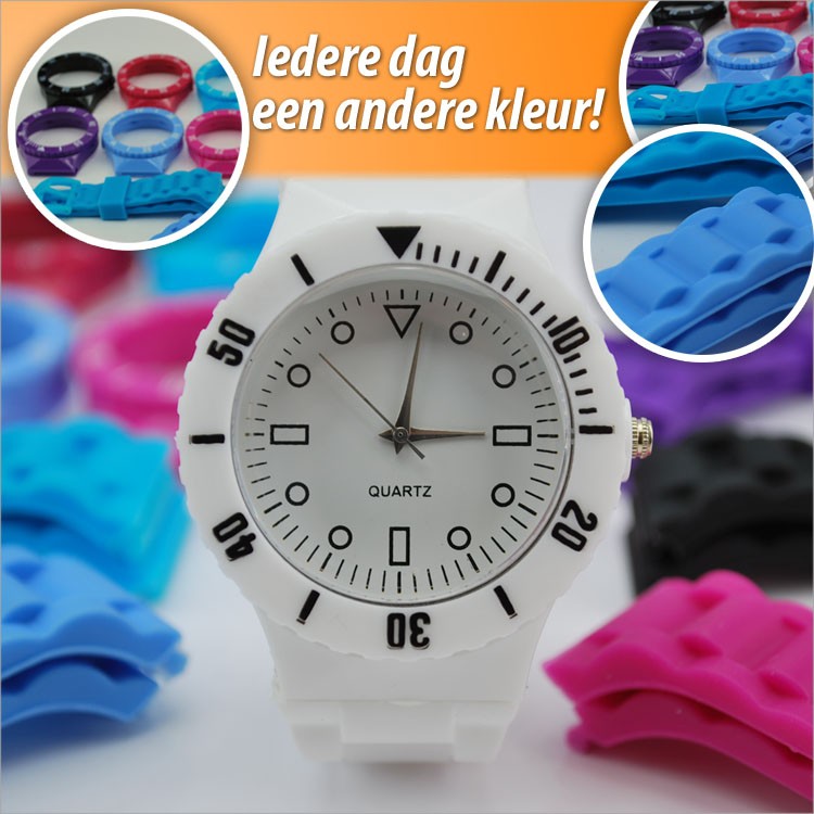 vsdeal.com - Super Trendy Silicone Watch Set voor Hem & Haar vsdeal.com - Super Trendy Silicone Watch Set voor Hem & Haar