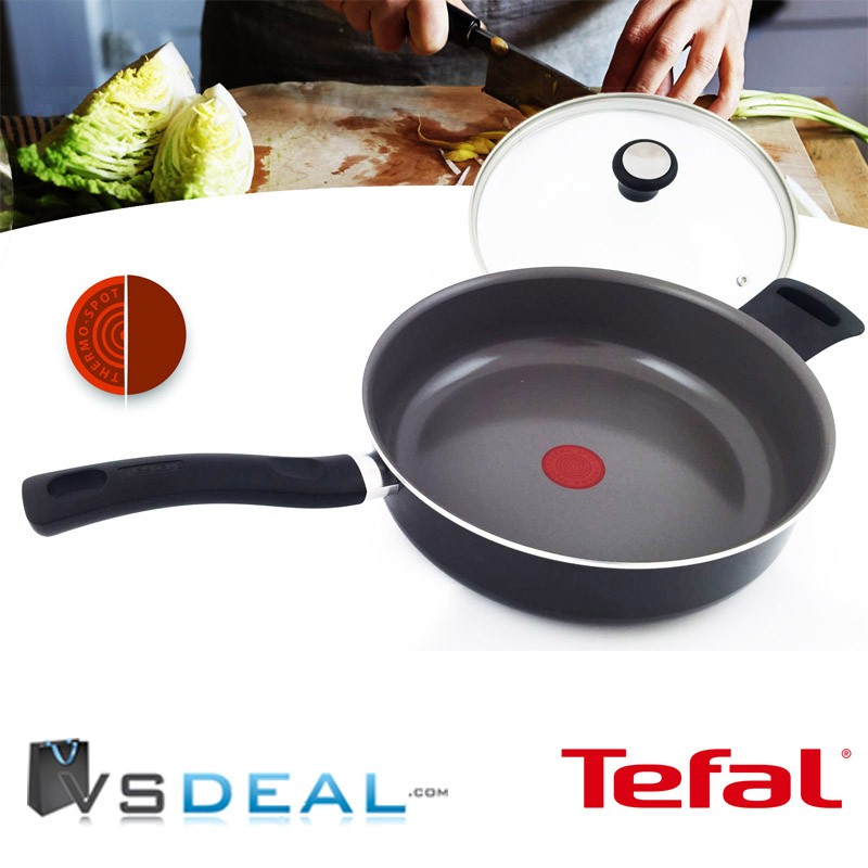 vsdeal.com - Tefal Hapjespan Black-Edtion 28CM