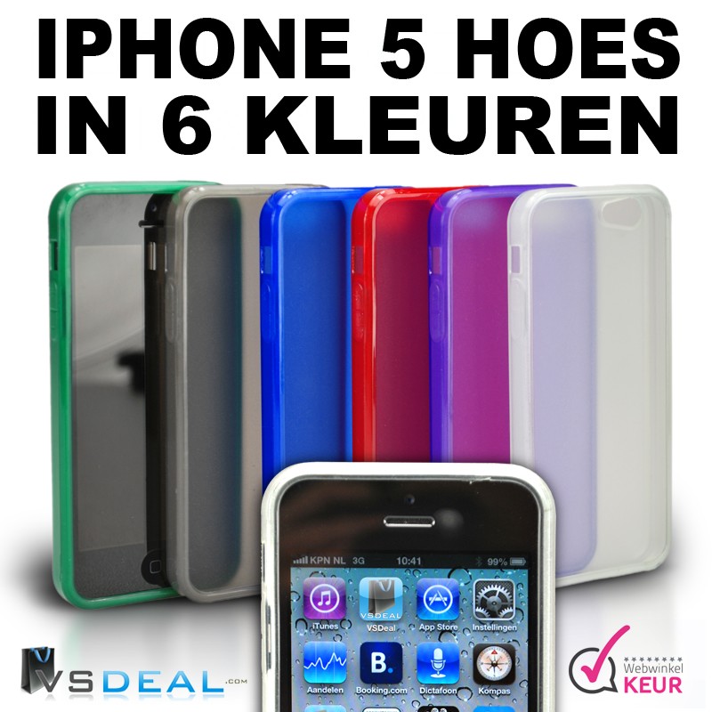 vsdeal.com - TPU Case voor iPhone5 OP=OP