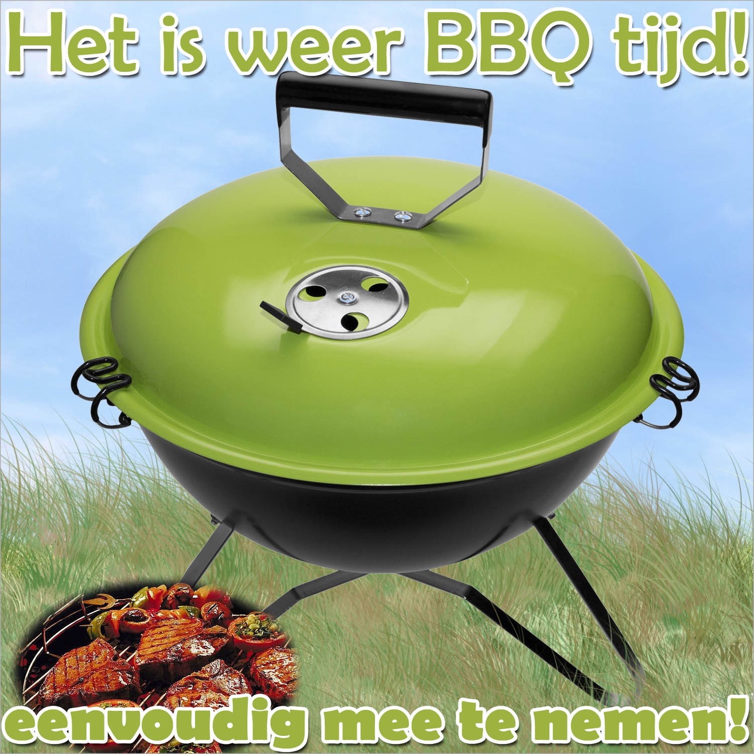 vsdeal.com - Trendy Groene tafelbarbecue OP=OP VakantieTip!! vsdeal.com - Trendy Groene tafelbarbecue OP=OP VakantieTip!!