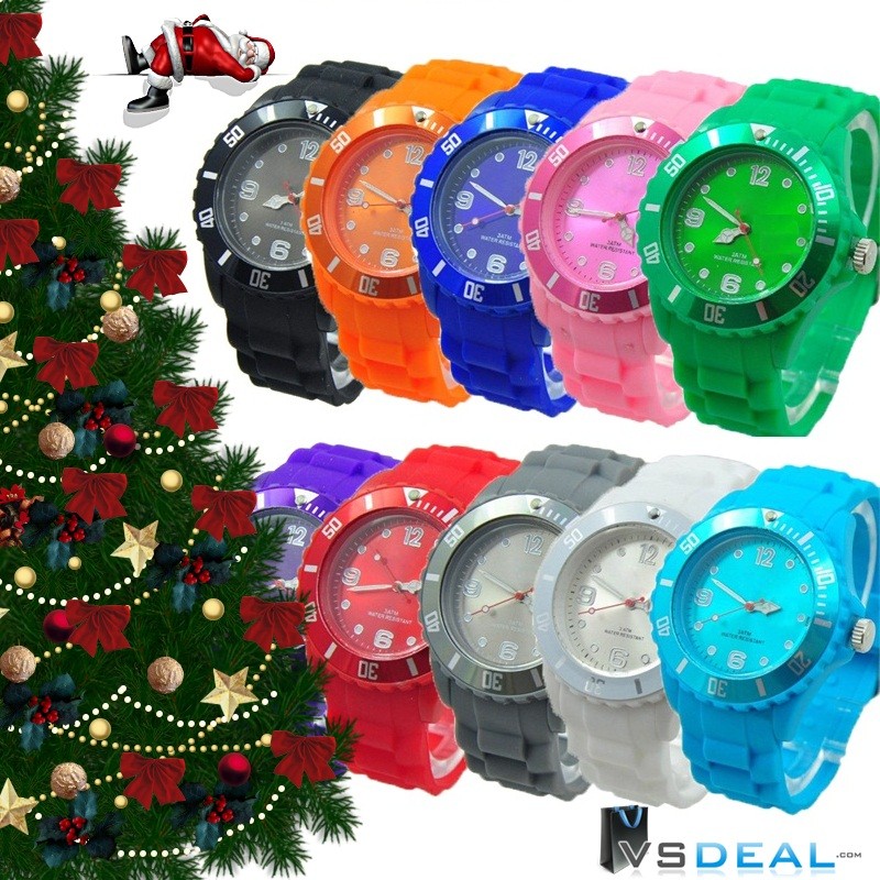 vsdeal.com - Trendy Silicone Watch voor Hem & Haar Crazy Christmas SALE