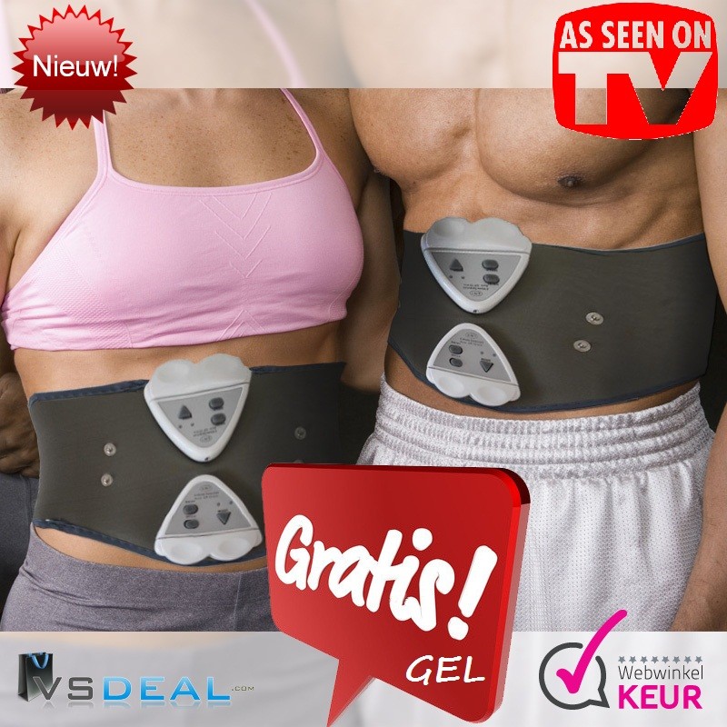 vsdeal.com - Voorjaarsknaller Spiertrainer XXL inclusief Gratis GEL!!