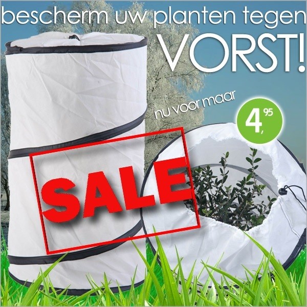 vsdeal.com - Vorstbestendige Pop-up Plantenhoes Winterbescherming (tip)