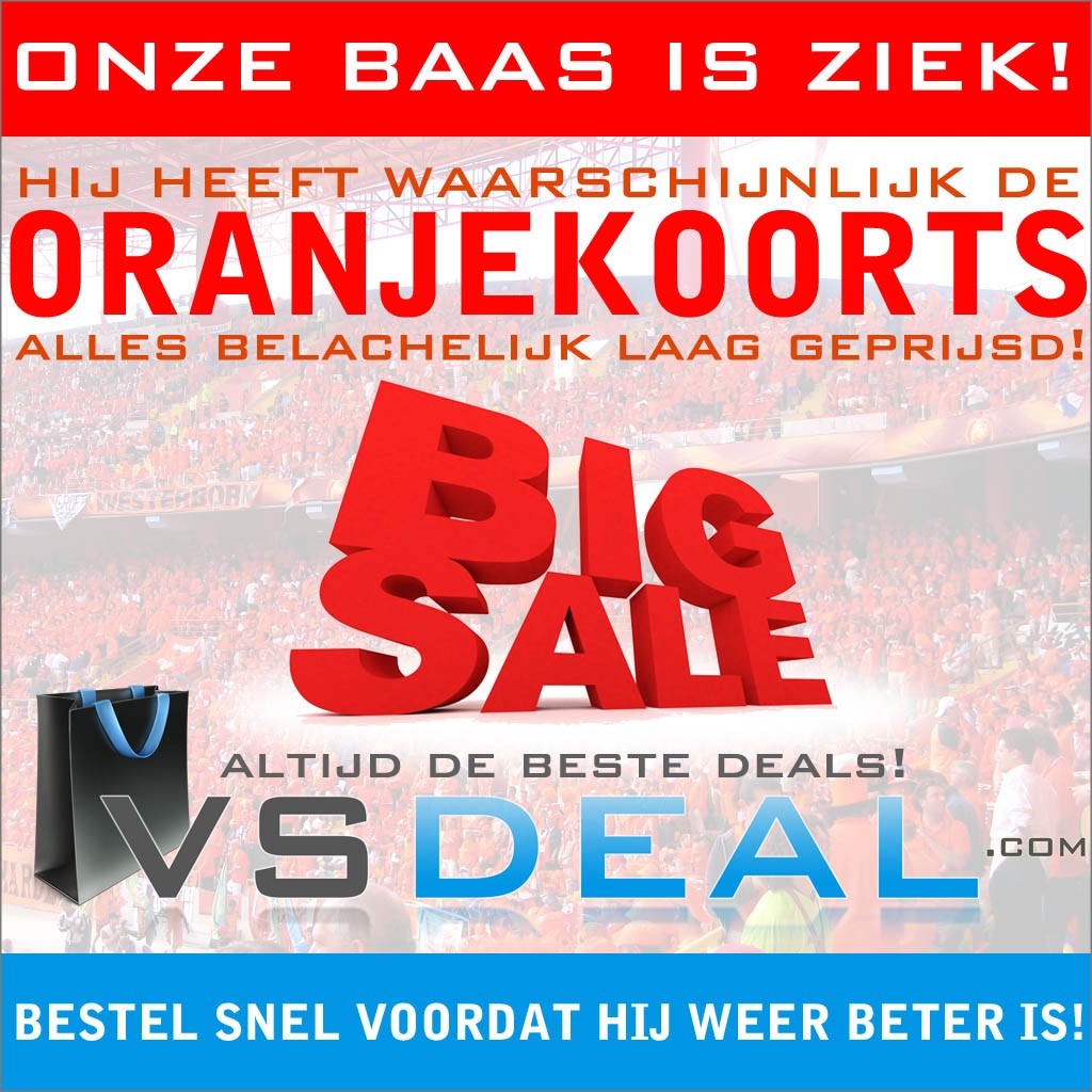 vsdeal.com - VSDEAL HEEFT ORANJEKOORTS!