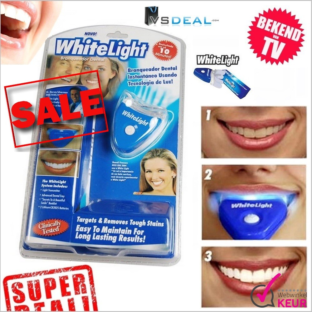 vsdeal.com - White Light tandenbleekset OPRUIMING!!