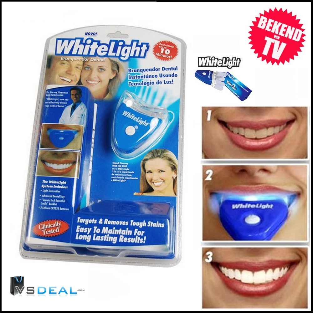 vsdeal.com - White Light tandenbleekset vsdeal.com - White Light tandenbleekset