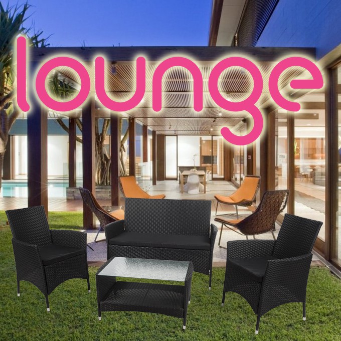 vsdeal.com - Wicker Loungeset Brasil