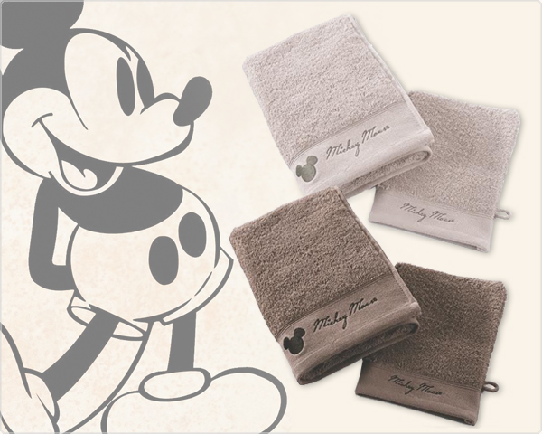 Waat? - 10-delige vintage mickey mouse badtextiel set Waat? - 10-delige vintage mickey mouse badtextiel set
