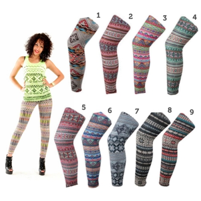 Waat? - 2 Leggings met fashionprints Waat? - 2 Leggings met fashionprints