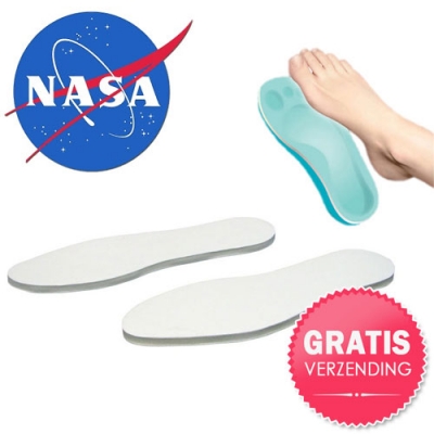 Waat? - 2 paar memoryfoam inlegzooltjes Waat? - 2 paar memoryfoam inlegzooltjes