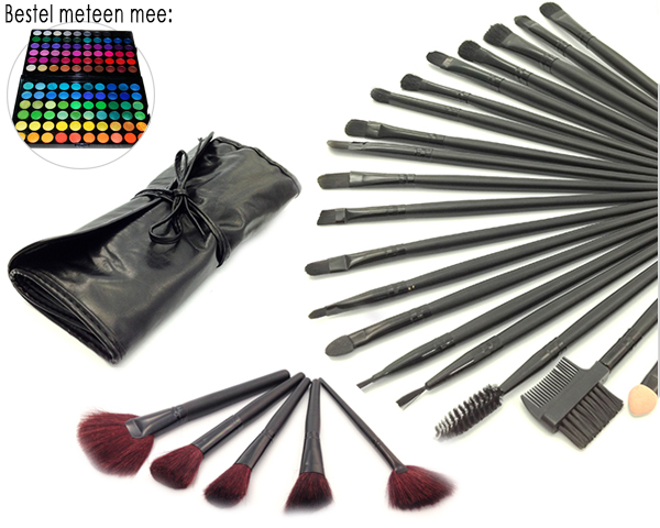 Waat? - 24-delige make-up borstelset Waat? - 24-delige make-up borstelset