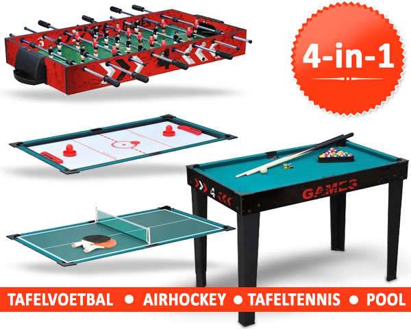 Waat? - 4-in-1 speltafel Waat? - 4-in-1 speltafel