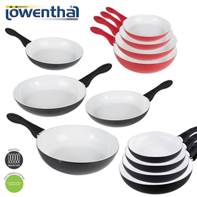 Waat? - 4-delige Keramische pannenset van Löwenthal (keuze uit de normale line of de professional line) Waat? - 4-delige Keramische pannenset van Löwenthal (keuze uit de normale line of de professional line)