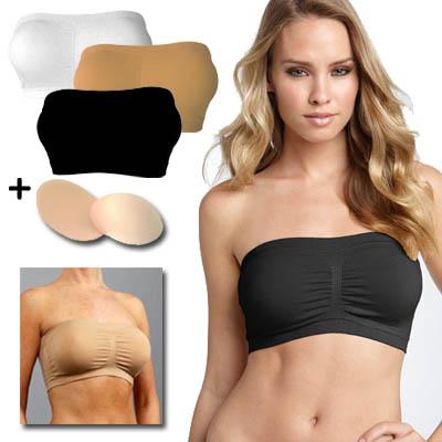 Waat? - Bandeau Bra (set van 3 stuks)