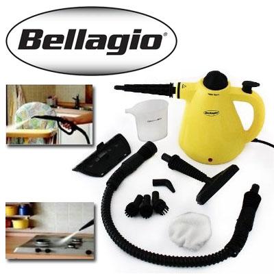 Waat? - Bellagio Portable stoomreiniger inclusief 9-delig accessoire pakket! Waat? - Bellagio Portable stoomreiniger inclusief 9-delig accessoire pakket!