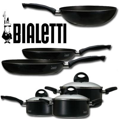 Waat? - Bialetti Cucina Italiana Pannenset (Basis of uitgebreid) Waat? - Bialetti Cucina Italiana Pannenset (Basis of uitgebreid)