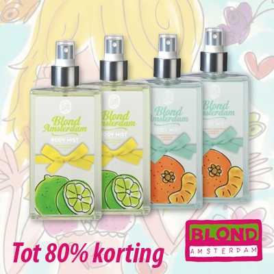 Waat? - Blond Amsterdam relaxing body mist (keuze uit set van 4 en set van 8)