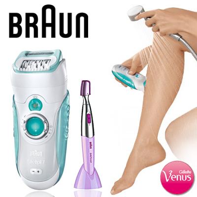 Waat? - Braun Silk-épil 7 Wet & Dry Dual Epilator (Los of als set met Braun Silk-épil Bikini Styler!) Waat? - Braun Silk-épil 7 Wet & Dry Dual Epilator (Los of als set met Braun Silk-épil Bikini Styler!)
