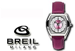 Waat? - Breil Horloge 'Lady Purple'