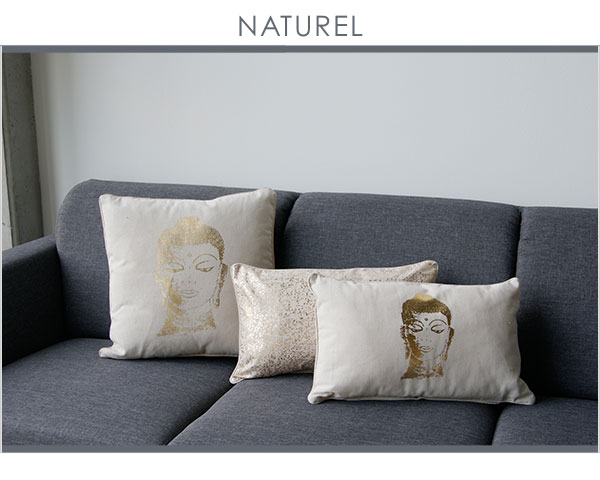 Waat? - Buddha kussenset in 4 kleuren Waat? - Buddha kussenset in 4 kleuren