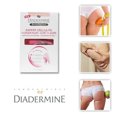 Waat? - Cellulitis is geschiedenis met Diadermine Body perfect Cellulite (14 daagse kuur) Waat? - Cellulitis is geschiedenis met Diadermine Body perfect Cellulite (14 daagse kuur)