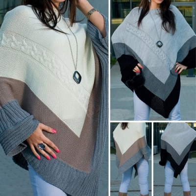 Waat? - Comfortabel, mooi en warm met deze hippe poncho Waat? - Comfortabel, mooi en warm met deze hippe poncho