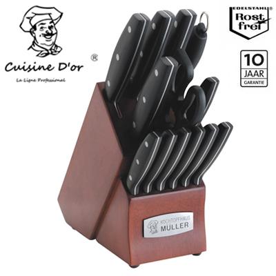 Waat? - Cuisine D´or Messenblok Madrid (13-delig) Waat? - Cuisine D´or Messenblok Madrid (13-delig)