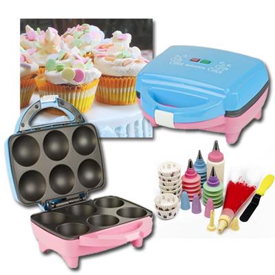 Waat? - Cupcake Maker incl. cupcake receptenboek, bakvormen en uitgebreide decoratieset!