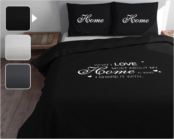 Waat? - Dekbedovertrek 'what i love' Waat? - Dekbedovertrek 'what i love'