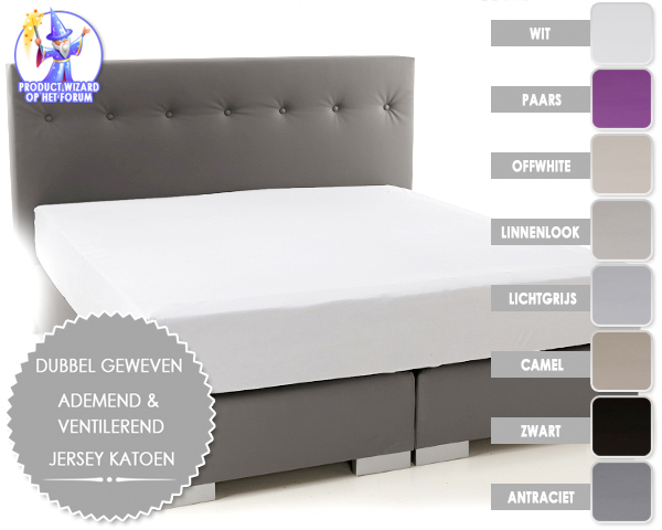 Waat? - Dubbel geweven jersey hoeslaken Waat? - Dubbel geweven jersey hoeslaken