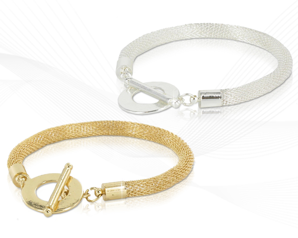 Waat? - Elegante gouden en zilveren armband Waat? - Elegante gouden en zilveren armband