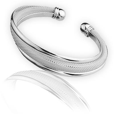 Waat? - Elegante verzilverde armband Waat? - Elegante verzilverde armband