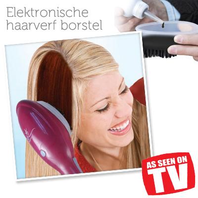 Waat? - Elektronische borstel voor perfecte haarkleuring nu met 75% korting Waat? - Elektronische borstel voor perfecte haarkleuring nu met 75% korting