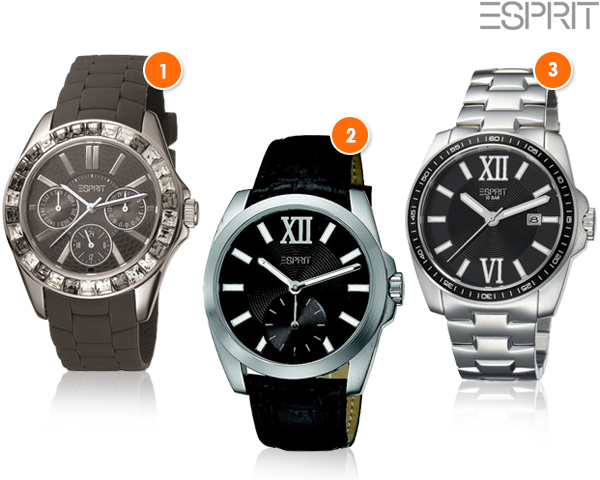 Waat? - Esprit horloge in 13 modellen Waat? - Esprit horloge in 13 modellen