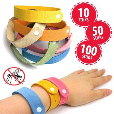 Waat? - Geniet van bulkkorting: antimuggenbandjes per 10, 50 of 100 Waat? - Geniet van bulkkorting: antimuggenbandjes per 10, 50 of 100