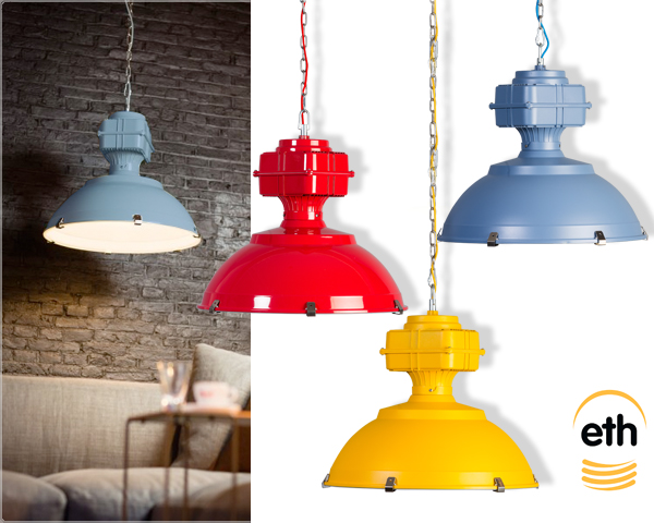 Waat? - Grote industriële manduria hanglamp Waat? - Grote industriële manduria hanglamp