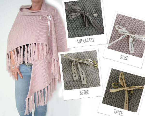Waat? - Grote, knuffelbare ibizastyle omslagdoek Waat? - Grote, knuffelbare ibizastyle omslagdoek