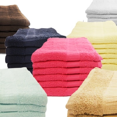 Waat? - Heerlijk zachte 6-delige badstof handdoekenset in 7 verschillende kleuren Waat? - Heerlijk zachte 6-delige badstof handdoekenset in 7 verschillende kleuren