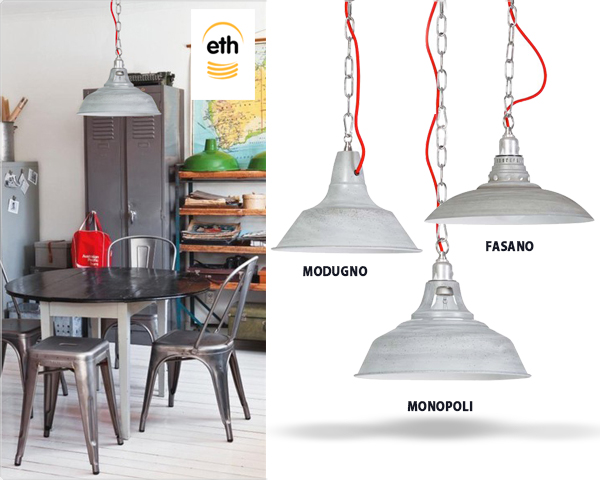 Waat? - Industriele eth vintage hanglamp naar keuze Waat? - Industriele eth vintage hanglamp naar keuze