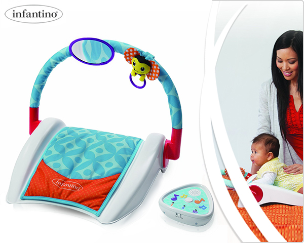 Waat? - Infantino tummy triangle mat voor baby's